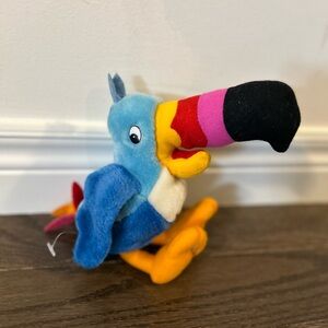 VINTAGE Kellogg's Froot Loops
Cereal TOUCAN SAM Mascot 
Plush Stuffed 1996